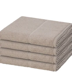 Discount Pearl - 4-delige handdoekenset Badset