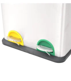 Hot Pedaalemmer voor recycling 36 L roestvrij staal Manden En Bakken