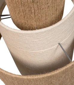 Online Pelle Hanglamp - Touw - Naturel - 56x38x38 Hanglampen