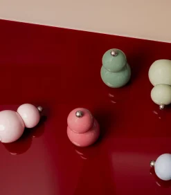 Outlet Peper/zoutmolen H12cm groen Betty - set/2 Keukenaccessoires