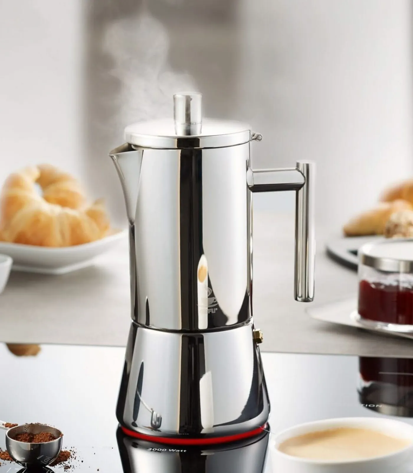 New Percolator Nando 4 Kops Koffie & Thee Maken