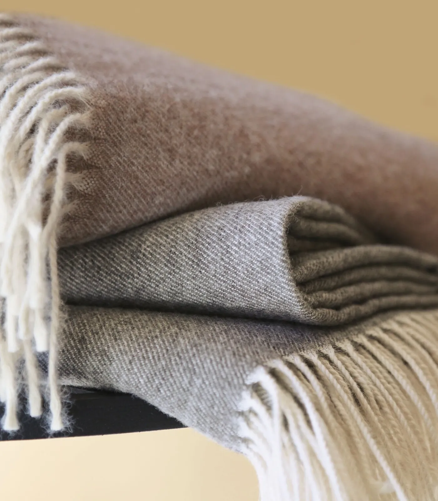 PEROU galet - Plaid Baby Alpaca Bedspreien