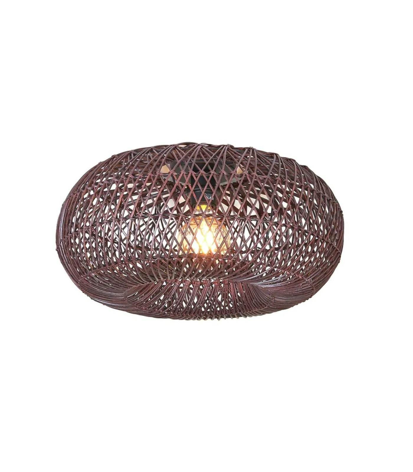 Best Plafonniere Arizona - Bordeaux - Ø50cm Hanglampen