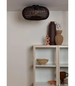 Best Plafonniere Arizona - Bordeaux - Ø50cm Hanglampen