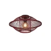 Plafonniere Maui - Bordeaux - Ø50cm Hanglampen