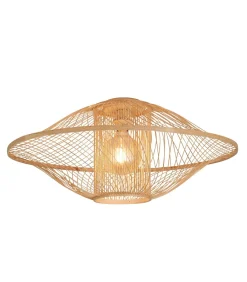 New Plafonniere Maui - Naturel - Ø70cm Hanglampen