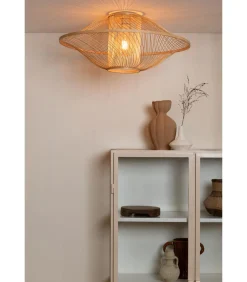 New Plafonniere Maui - Naturel - Ø70cm Hanglampen