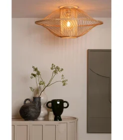 New Plafonniere Maui - Naturel - Ø70cm Hanglampen