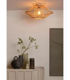 Outlet Plafonniere Maui - Naturel - Ø50cm Hanglampen