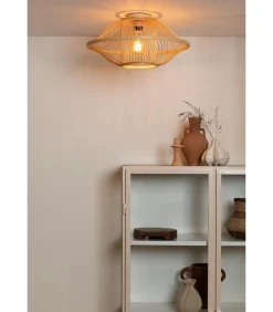 Outlet Plafonniere Maui - Naturel - Ø50cm Hanglampen