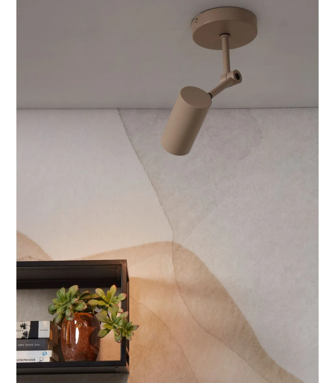 Clearance Plafonniere Montreux - Grijs - 11x6x28cm Hanglampen