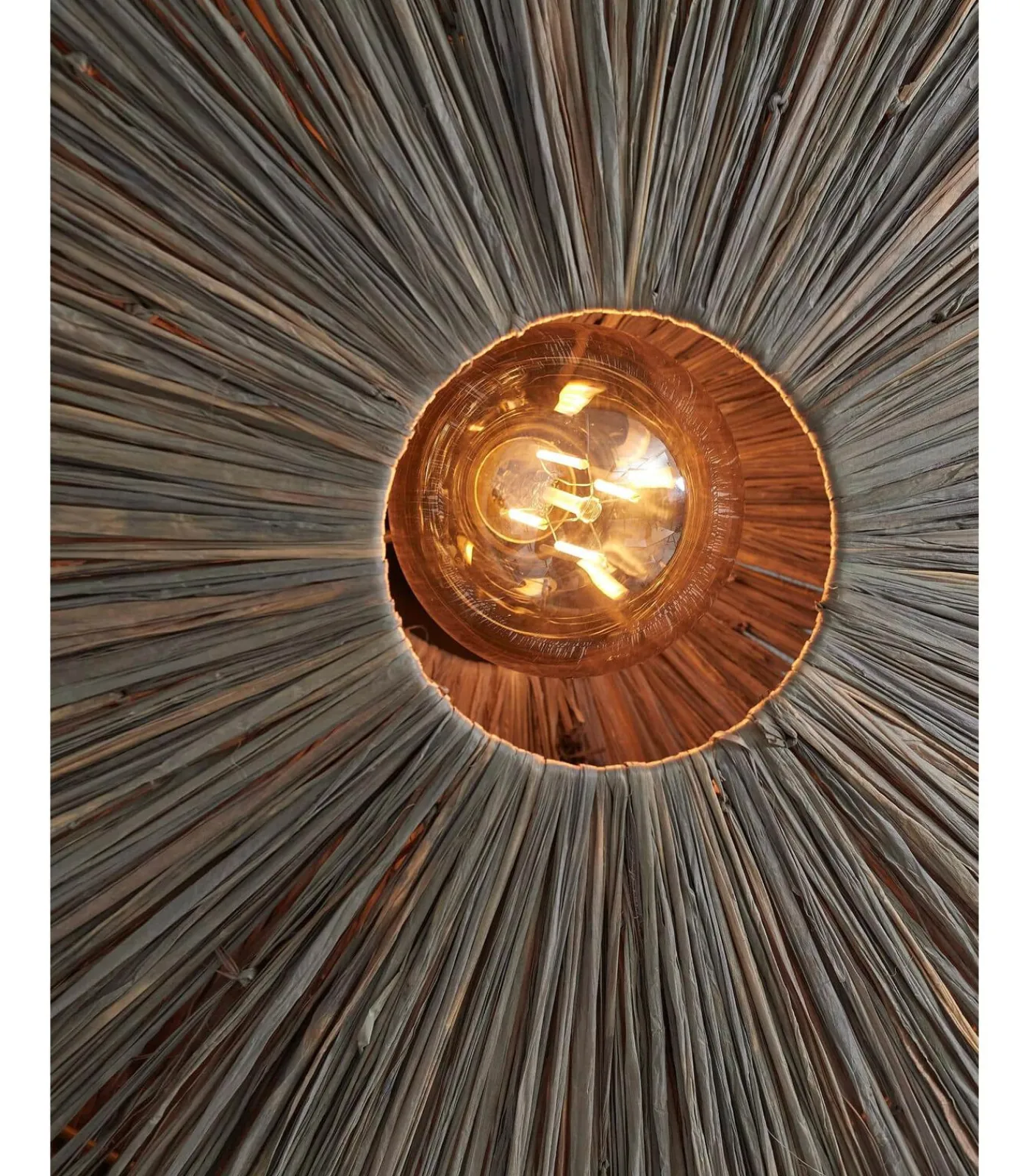 Discount Plafonniere Panama - Donker grijs - 65x65x7cm Hanglampen