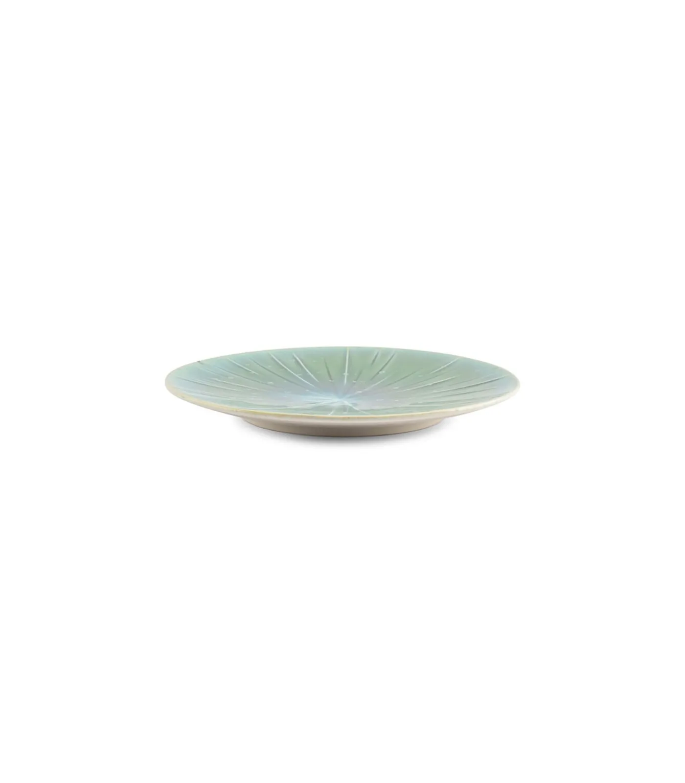 Online Plat bord 21cm turquoise Eclipse - (x4) Tafelgerei