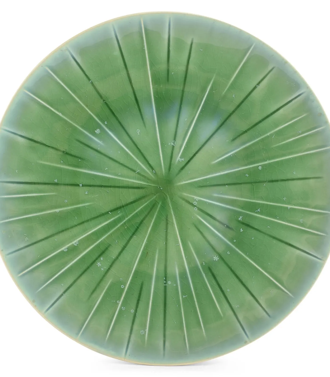 Online Plat bord 28cm turquoise Eclipse - (x4) Tafelgerei