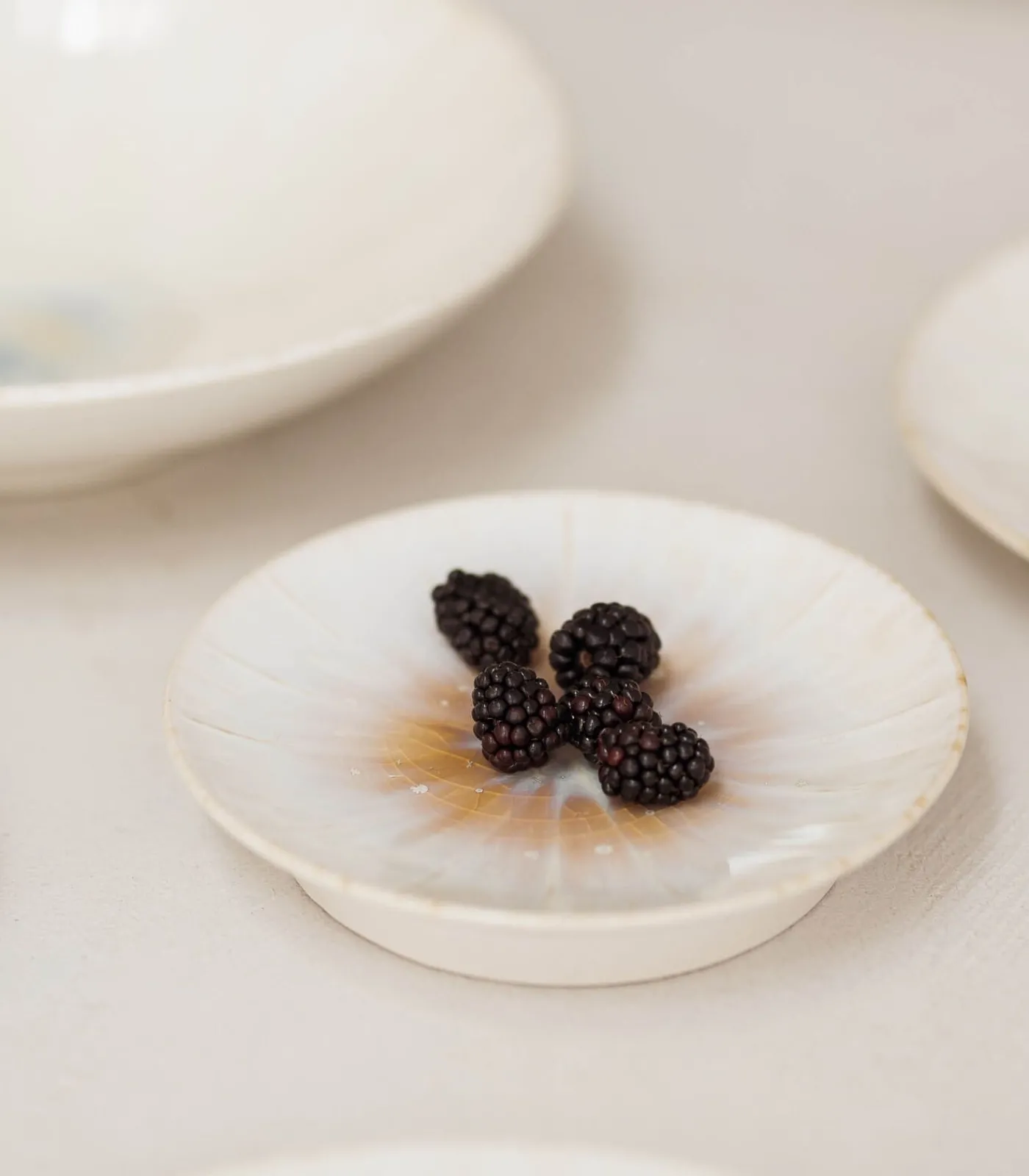 Outlet Plat bord 18xH3,5cm wit Eclipse - (x4) Tafelgerei