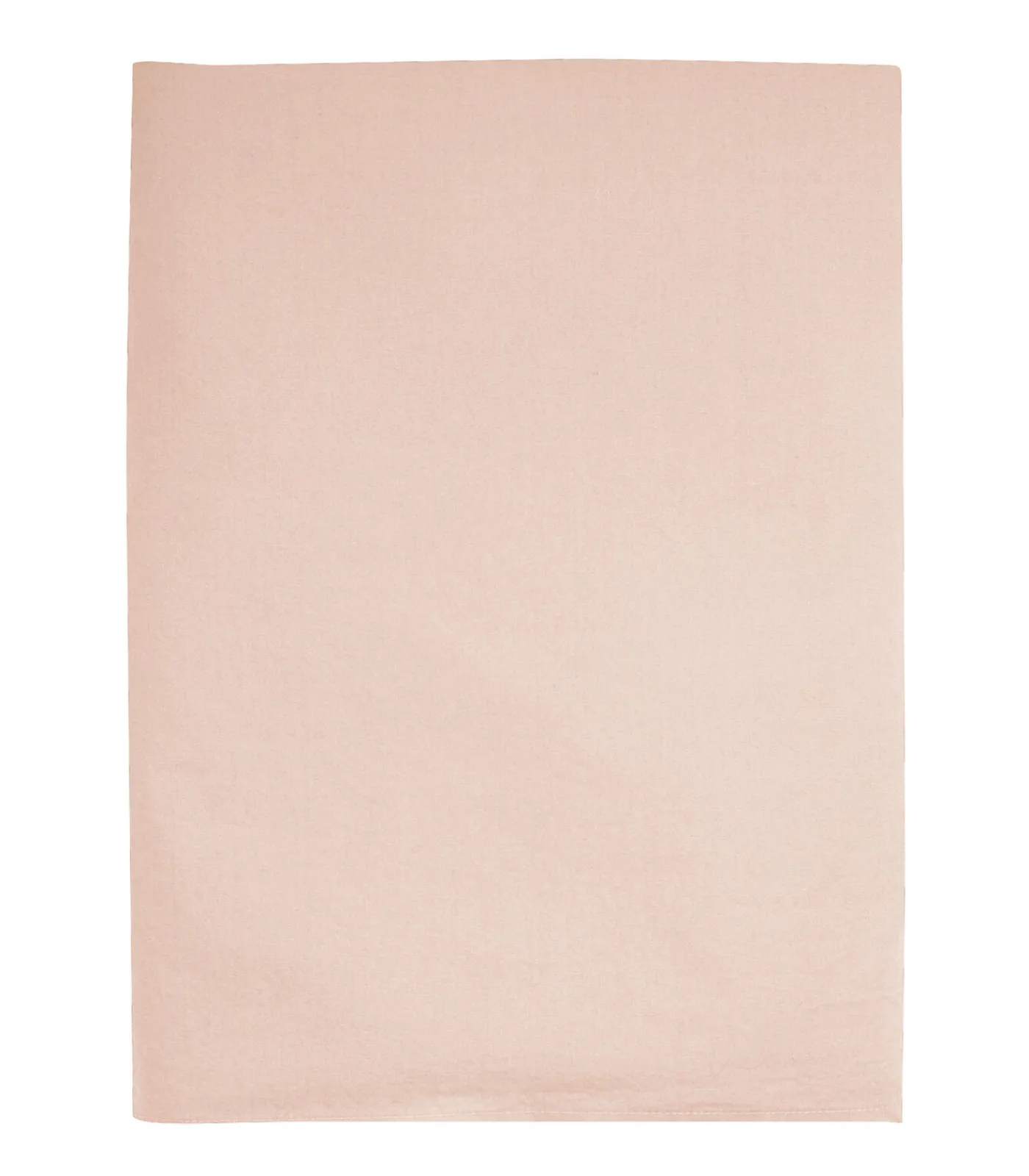 Outlet Plat laken in gewassen katoenen perkal, GEWASSEN ZACHTHEID Lakens