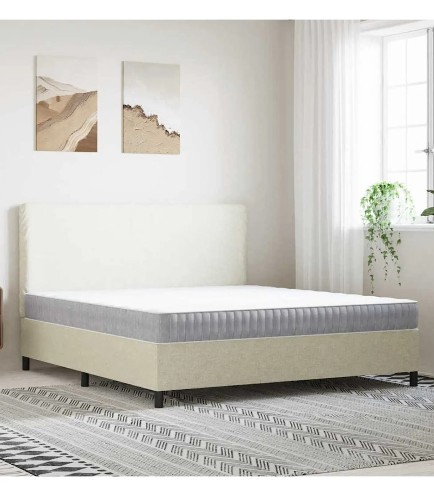 Discount Pocketveringmatras middelhard 180x200 cm Matrasbeschermer