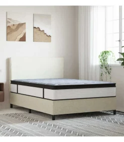 Online Pocketveringmatras middelhard 140x200 cm Matrasbeschermer