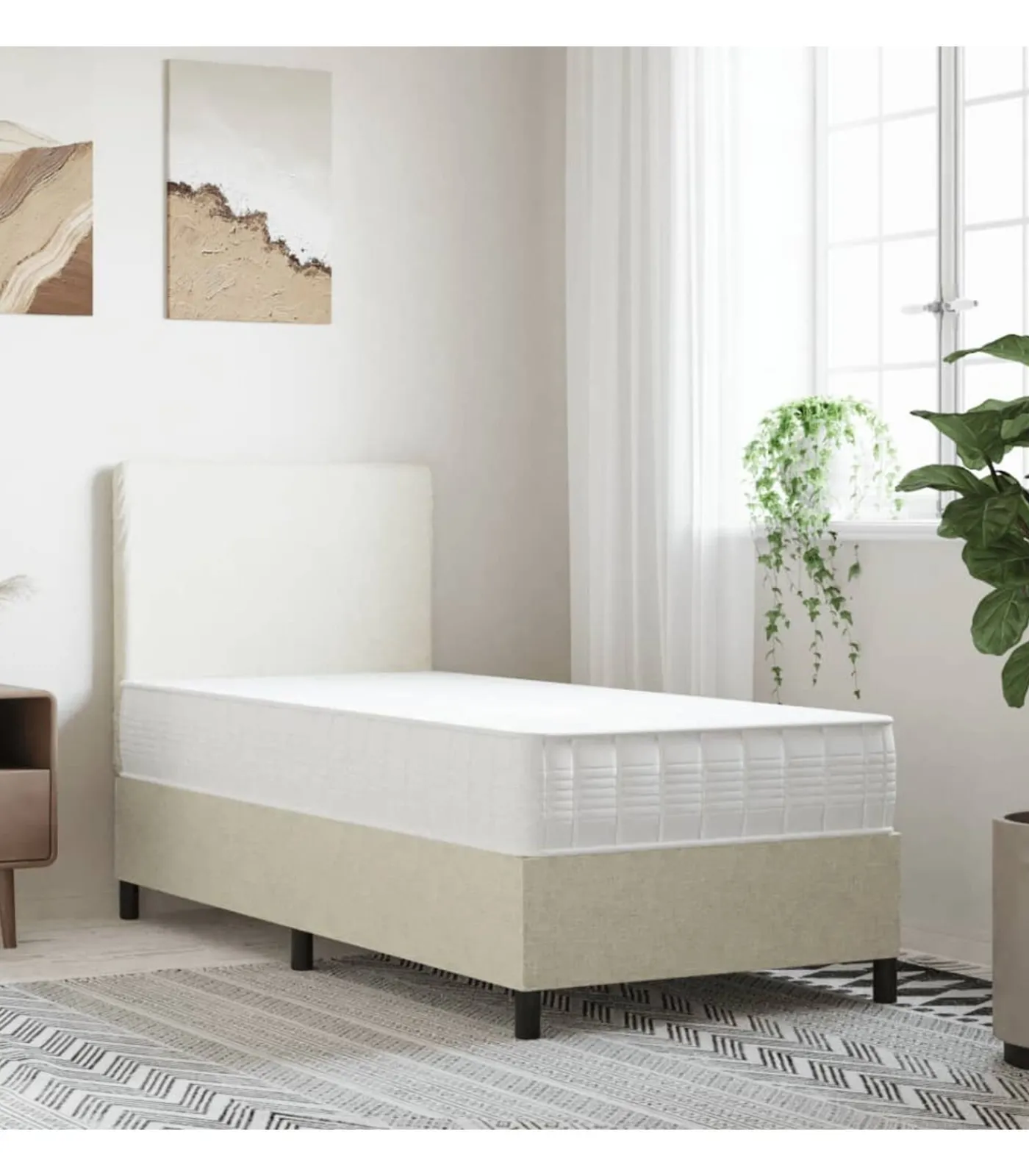 New Pocketveringmatras middelhard-hard 70x200 cm Matrasbeschermer