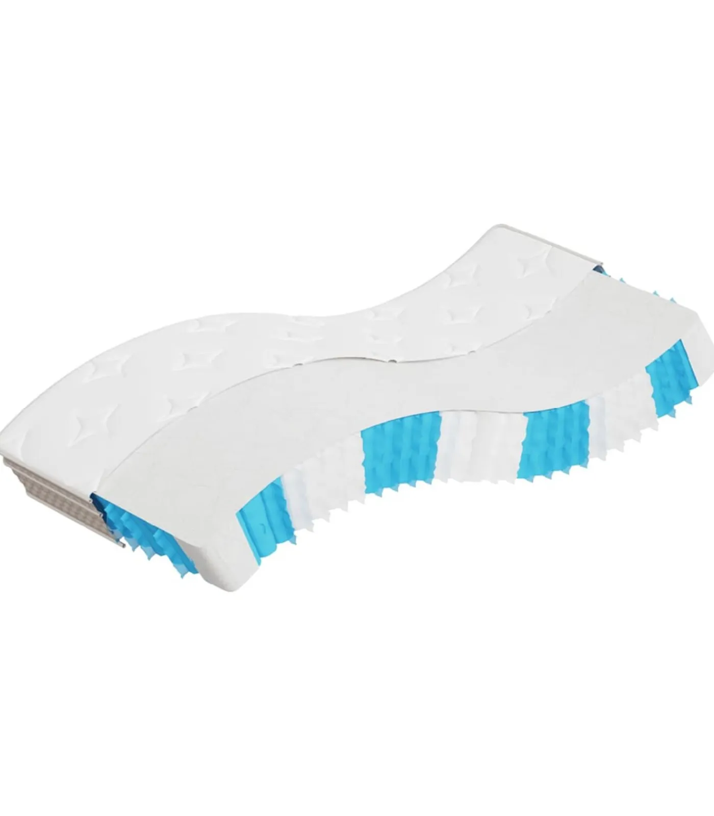 Best Pocketveringmatras middelhard 90x200 cm Matrasbeschermer