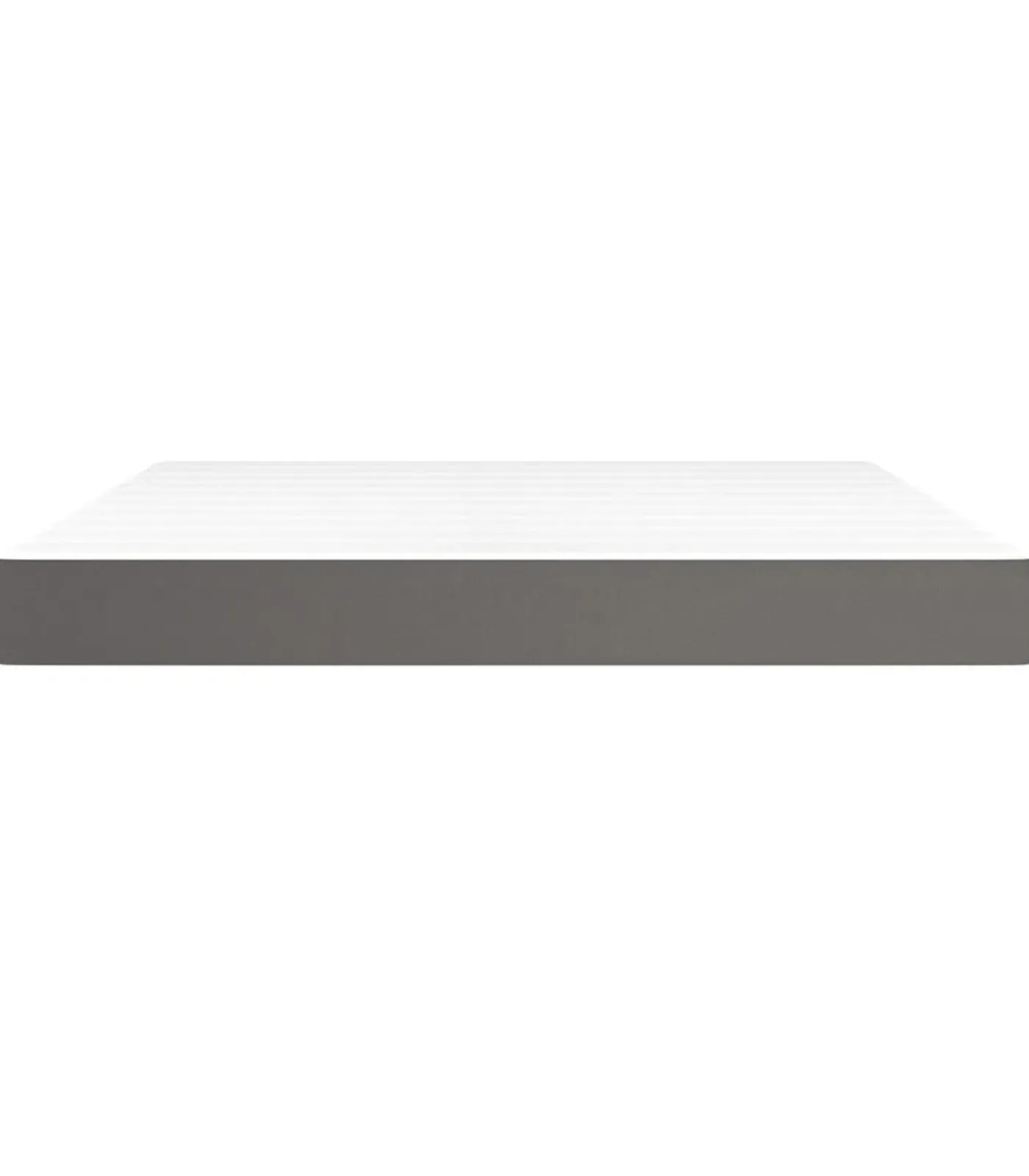 Sale Pocketveringmatras 180x200x20 cm kunstleer grijs Matrasbeschermer