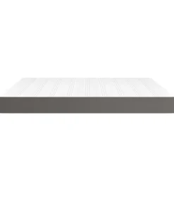 Sale Pocketveringmatras 180x200x20 cm kunstleer grijs Matrasbeschermer