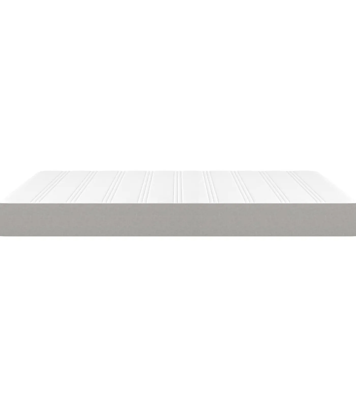 Online Pocketveringmatras 140x190x20 cm stof lichtgrijs Matrasbeschermer