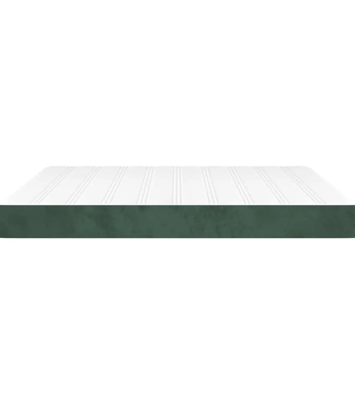 Sale Pocketveringmatras 160x200x20 cm fluweel donkergroen Matrasbeschermer