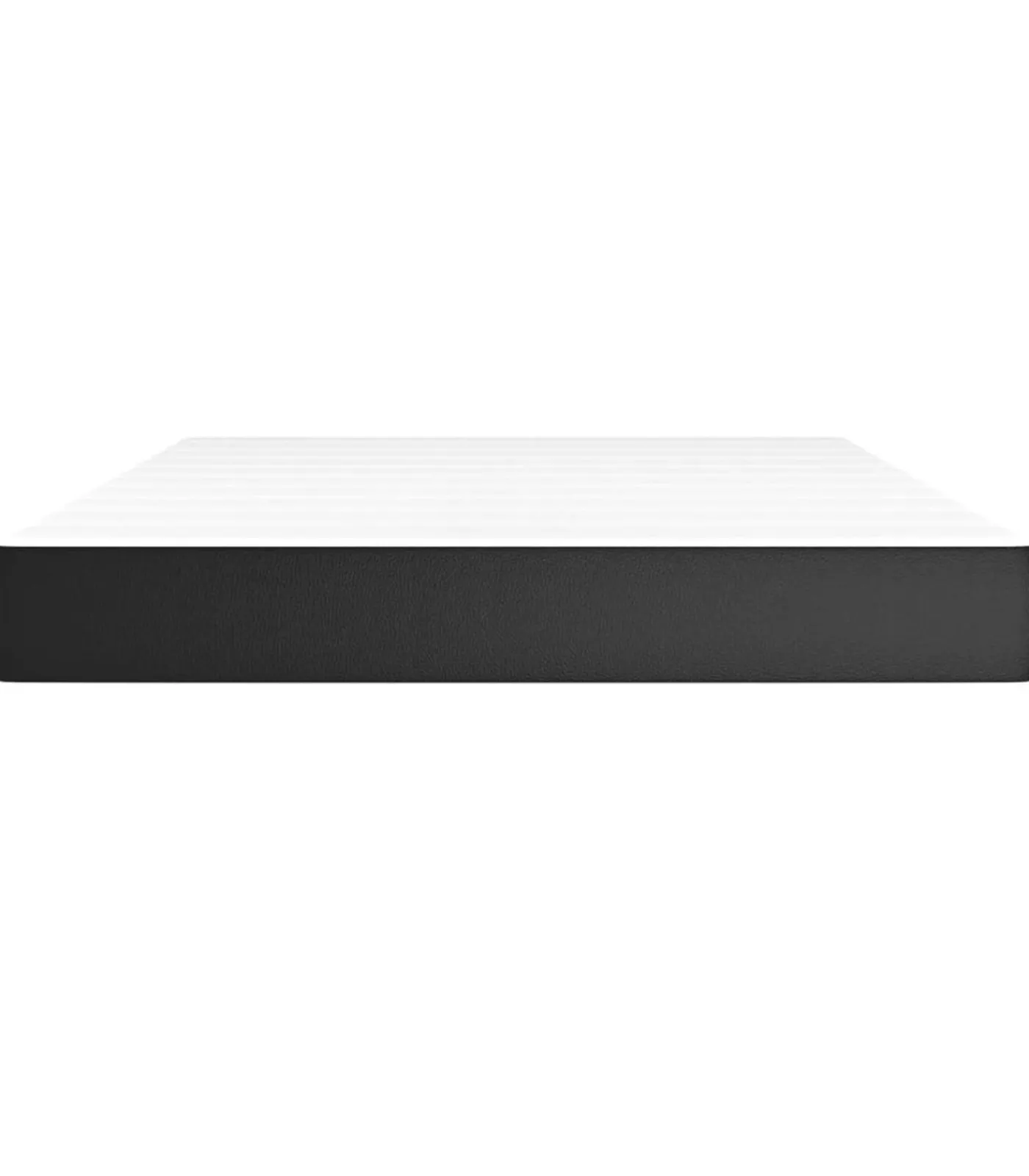 New Pocketveringmatras 140x190x20 cm kunstleer zwart Matrasbeschermer