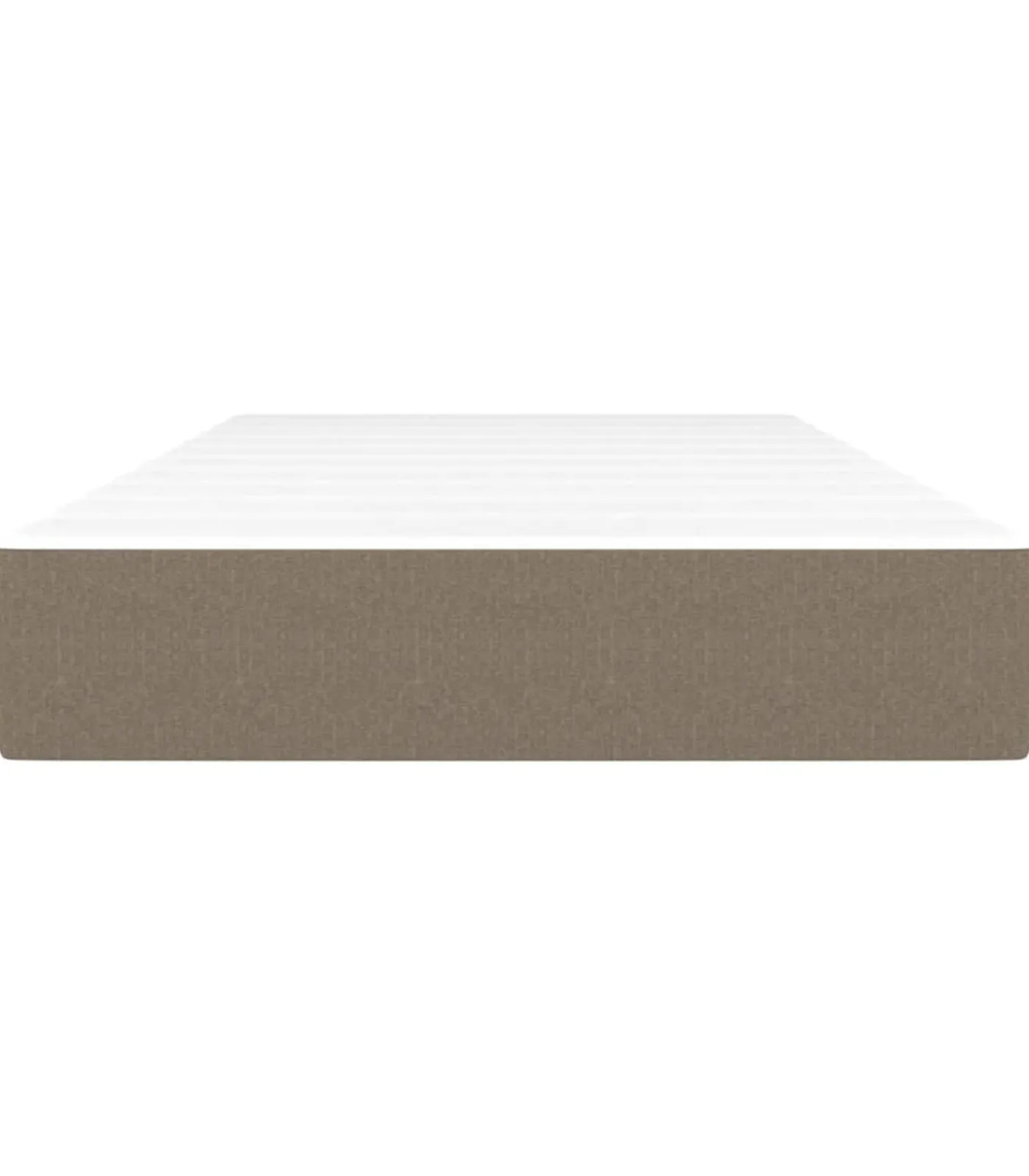 Best Pocketveringmatras 90x190x20 cm stof taupe Matrasbeschermer