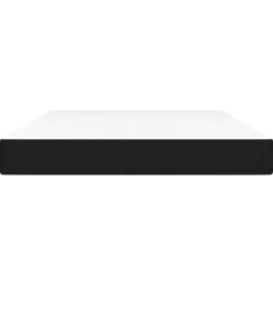 Sale Pocketveringmatras 140x190x20 cm stof zwart Matrasbeschermer