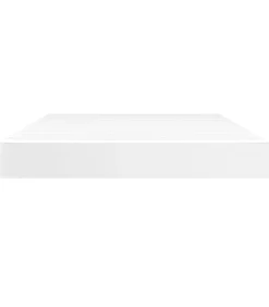 Outlet Pocketveringmatras 140x190x20 cm kunstleer wit Matrasbeschermer
