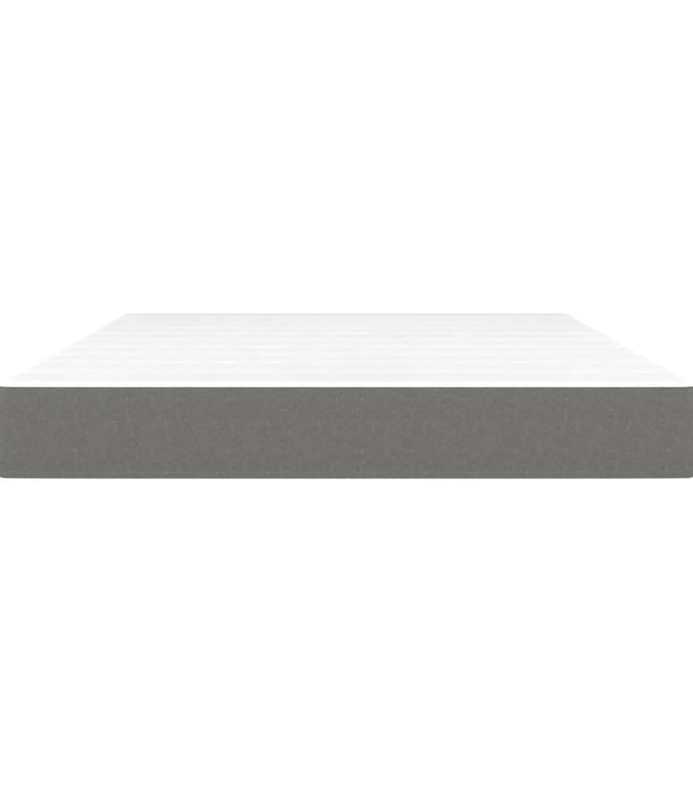 Online Pocketveringmatras 140x200x20 cm stof donkergrijs Matrasbeschermer