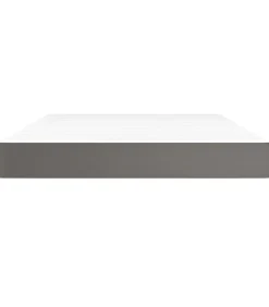 Best Pocketveringmatras 140x190x20 cm kunstleer grijs Matrasbeschermer