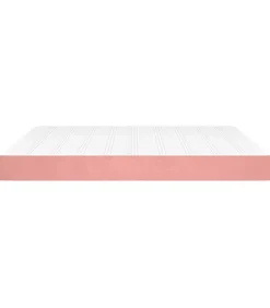Hot Pocketveringmatras 160x220x20 cm fluweel roze Matrasbeschermer