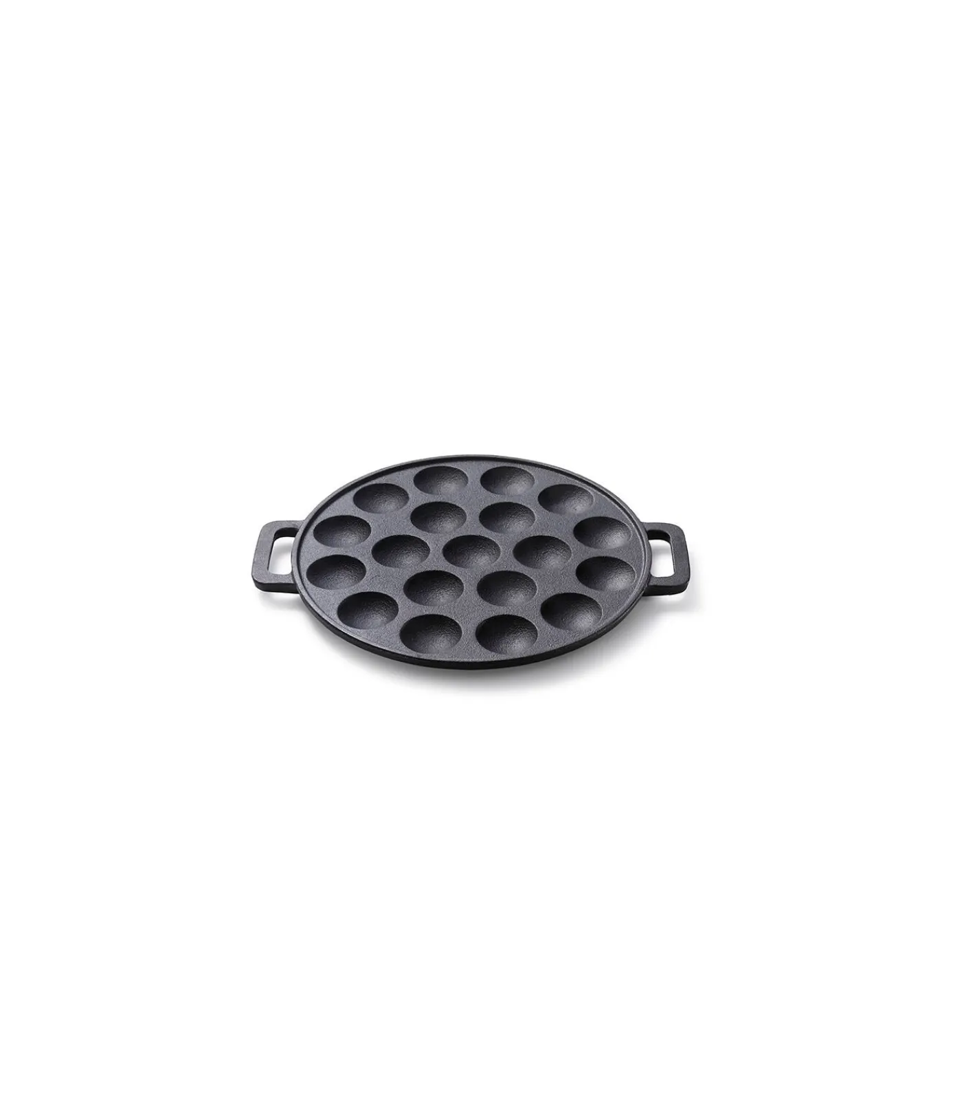 Discount Poffertjespan Gietijzer 24 cm Cast Iron - alle warmtebronnen - Inductie Potten & Pannen