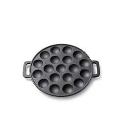 Discount Poffertjespan Gietijzer 24 cm Cast Iron - alle warmtebronnen - Inductie Potten & Pannen