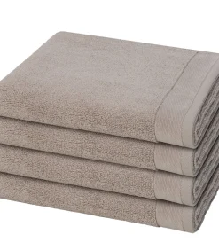 Premium - 4-delige handdoekenset Badset