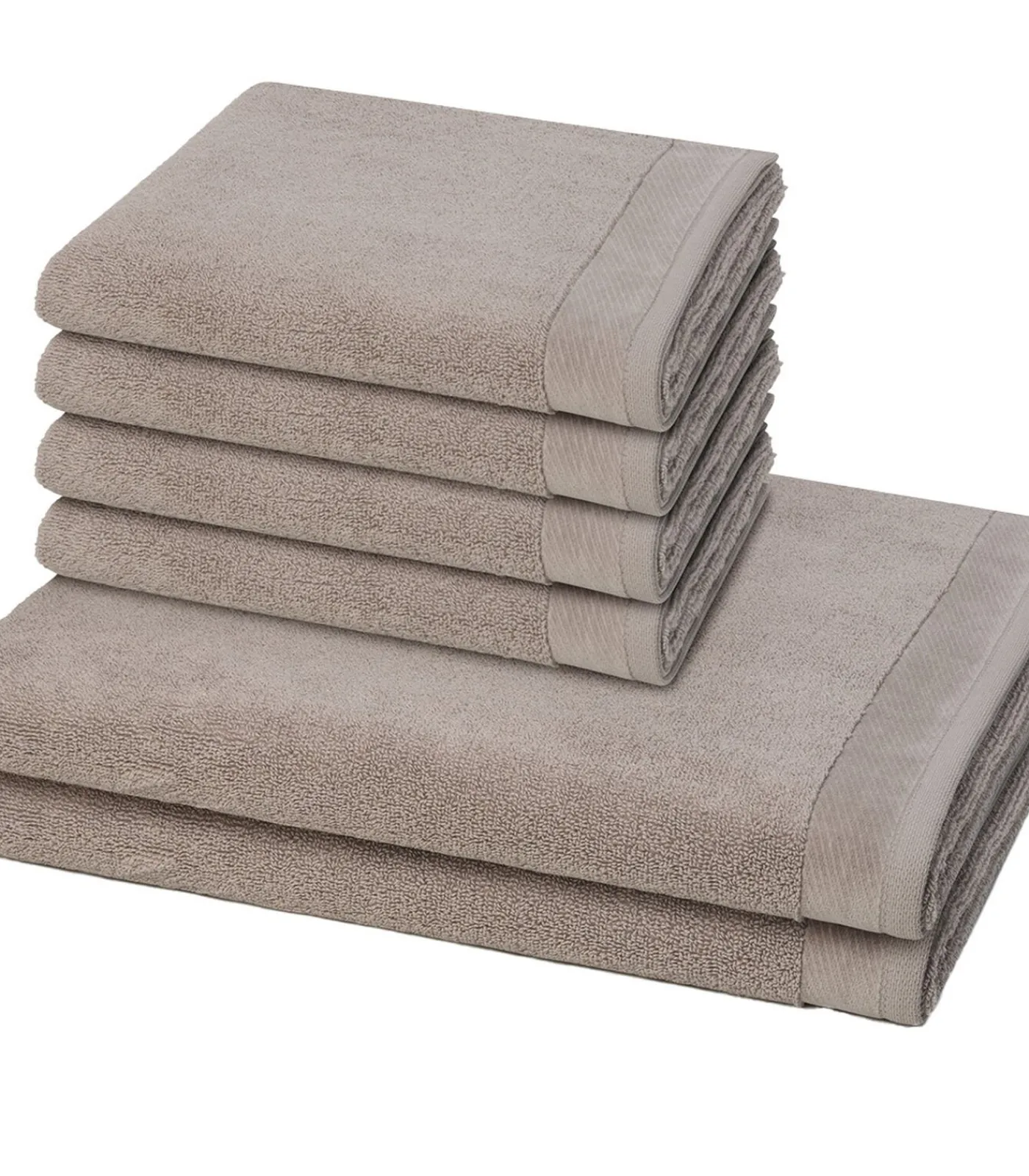 Sale Premium - 6-delige handdoekenset Badset