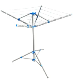Discount Droogmolen met voet metaal grijs Wassen & Strijken