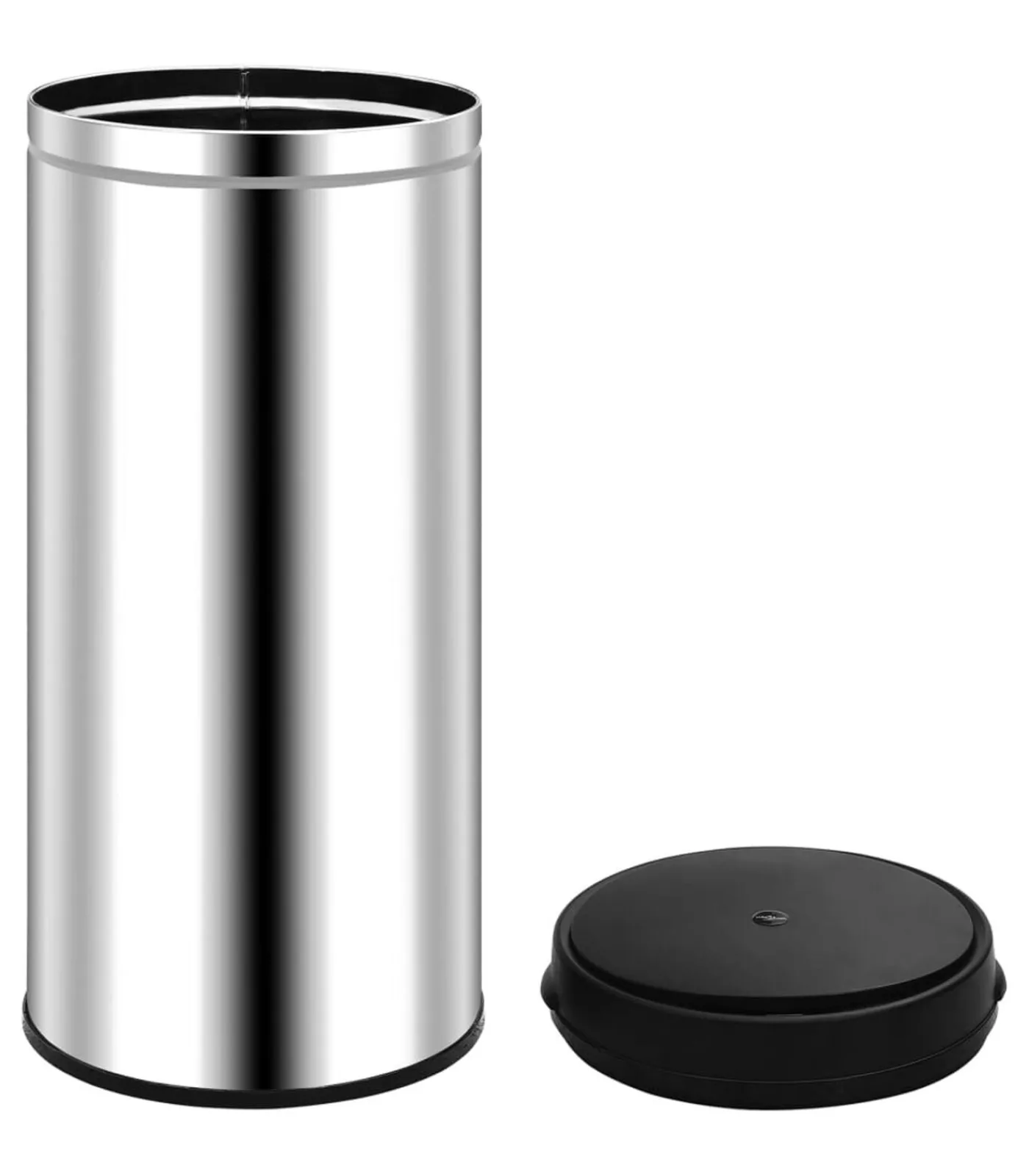 Discount Prullenbak met automatische sensor 80 L roestvrij staal Manden En Bakken