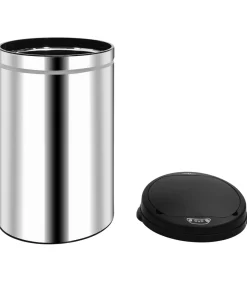 Sale Prullenbak met automatische sensor 40 L roestvrij staal Manden En Bakken