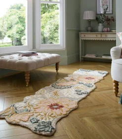 Sale Puur wollen florale stijl tapijt ZINNIA Tapijten