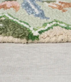 Puur wollen florale stijl tapijt PANSY Tapijten