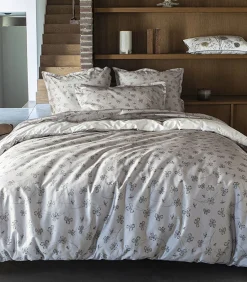 Clearance Quatre Feuilles - Laken in katoen satijn met print 270x300cm Lakens