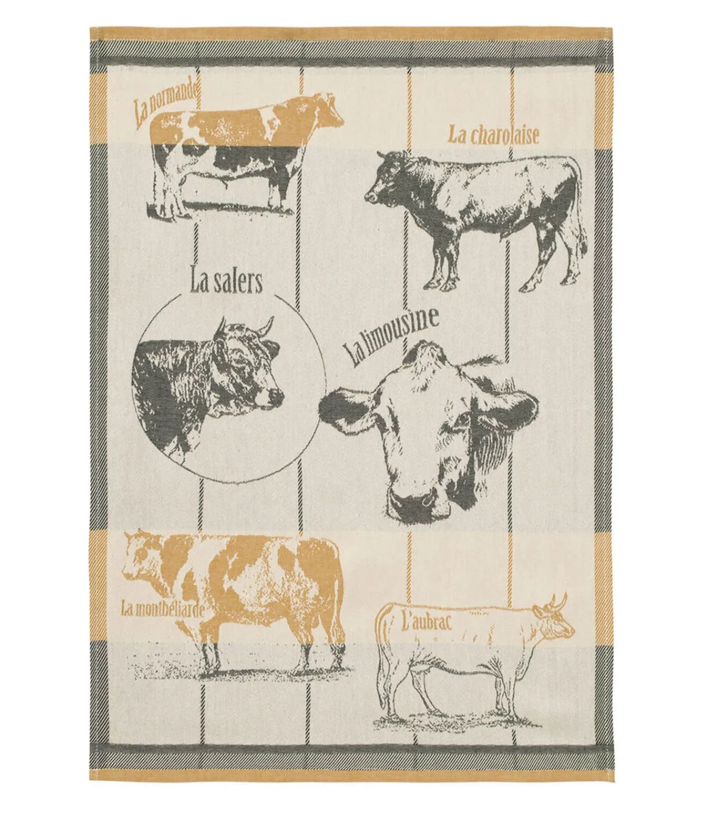 Online Races bovines - Tafellinnen Theedoek Keuken- & Tafellinnen