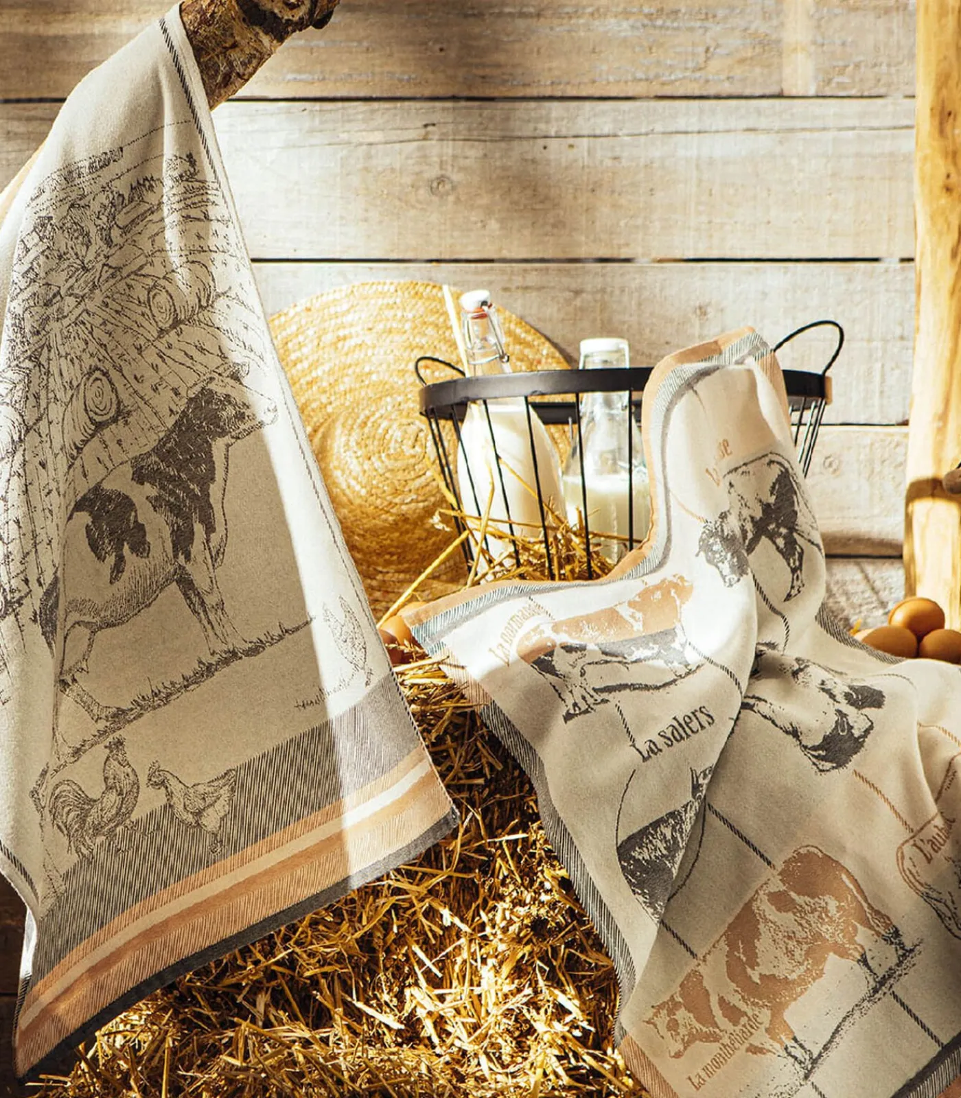 Online Races bovines - Tafellinnen Theedoek Keuken- & Tafellinnen