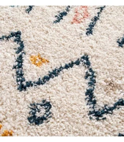 Hot Rechthoekig hoogpolig vloerkleed met etnisch patroon 120x170 cm Tapijten