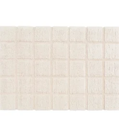 Sale Rechthoekig hoogpolig vloerkleed in ecru shaggy-stijl 120 x 170 cm Tapijten