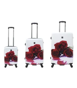Clearance Red Rose Reiskofferset 54/67/78 cm (S/M/L) 8 wielen Trolleys